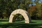 Outdoor Sculpture, Ulrich Museum of Art, Wichita State University, by Andy Goldsworthy